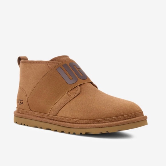 Ugg Men’s Neumel Graphic Logo Slip On Boots 12 - Picture 1 of 9